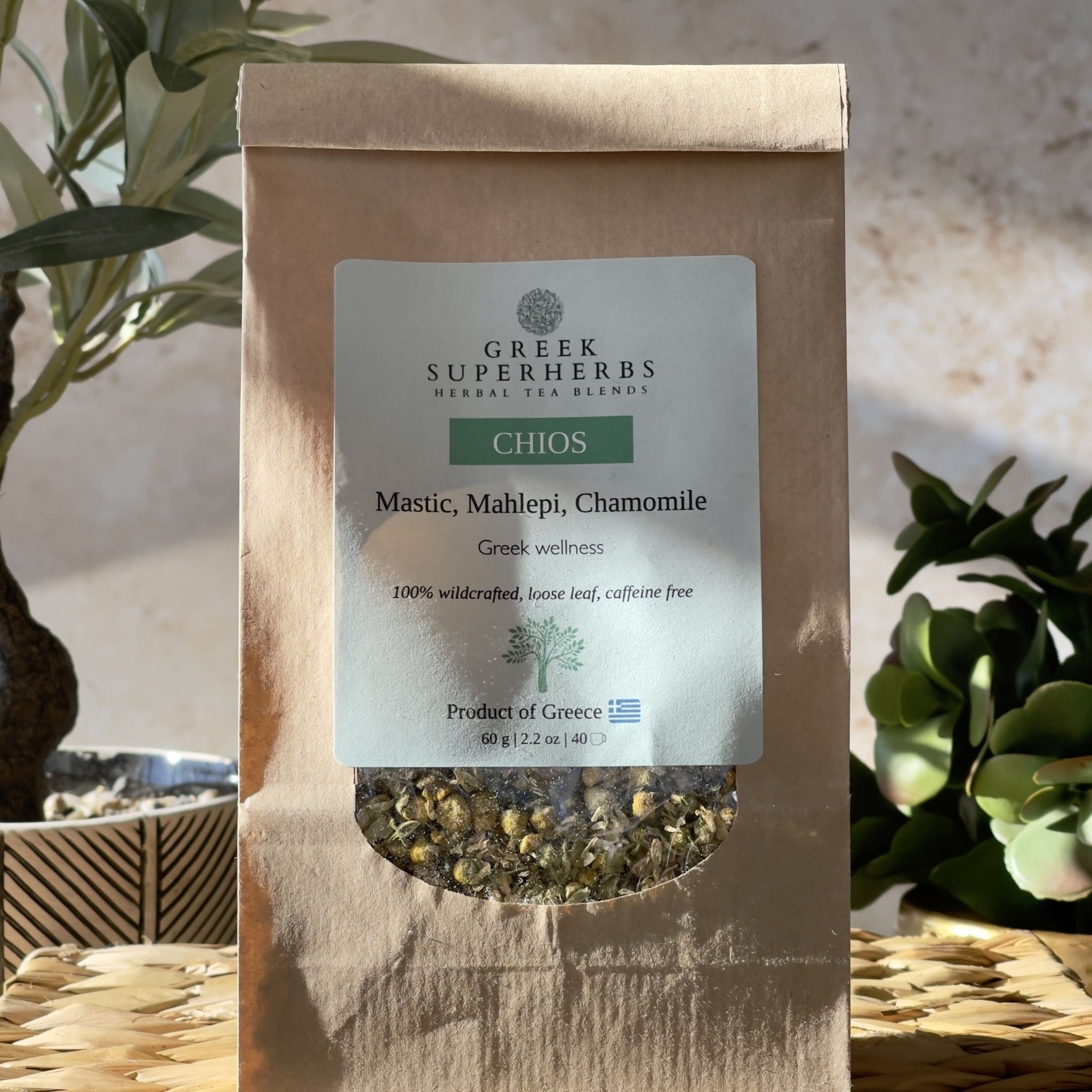 Greek Superherbs Chios Mastic Gum Tea