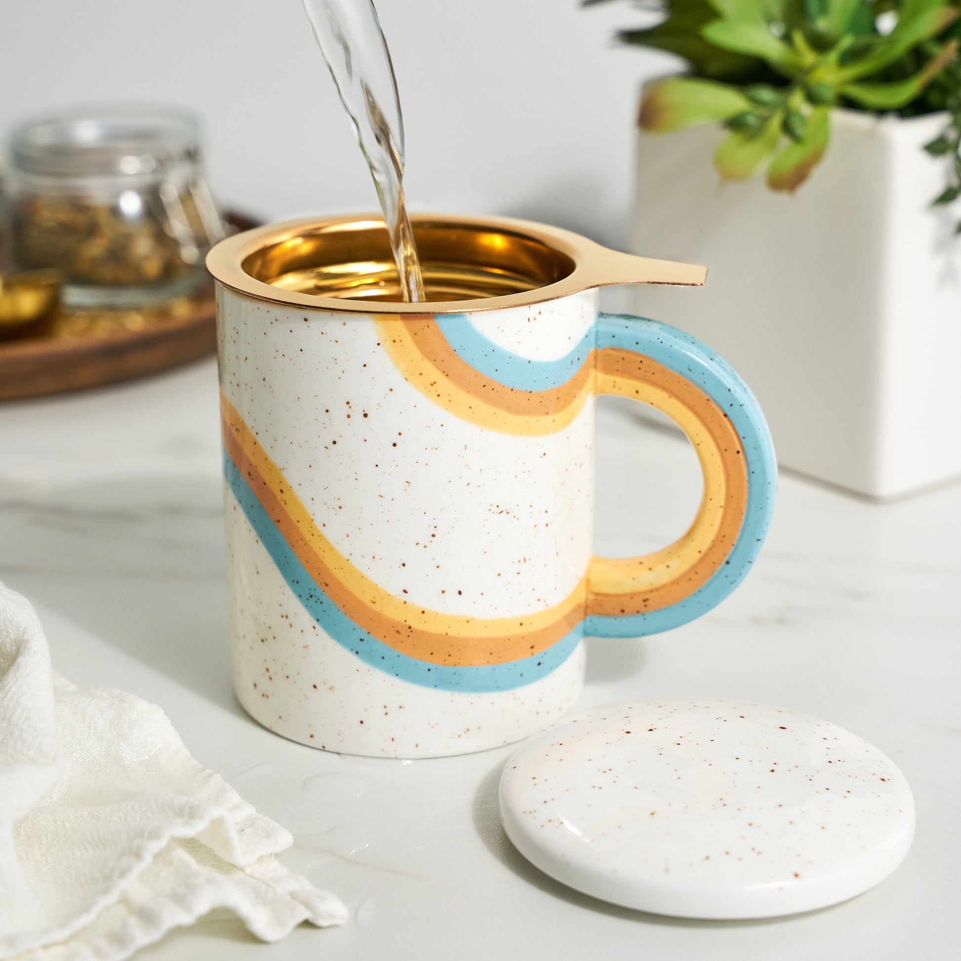 Pinky Up Everlee Infuser Mug with Lid