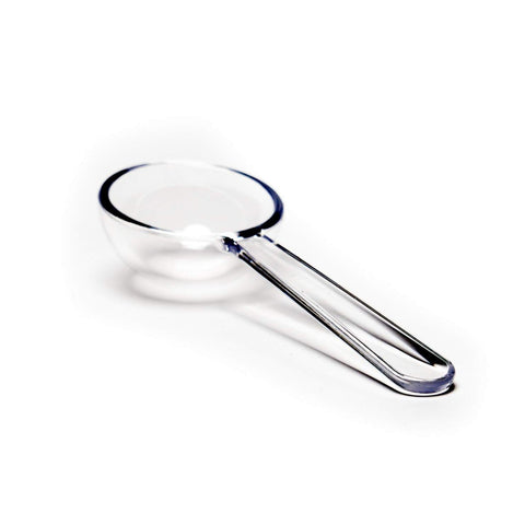 Crystal tea scoop