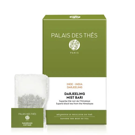Palais des Thés Darjeeling Mist Bari Black Tea (20 Tea Bags)