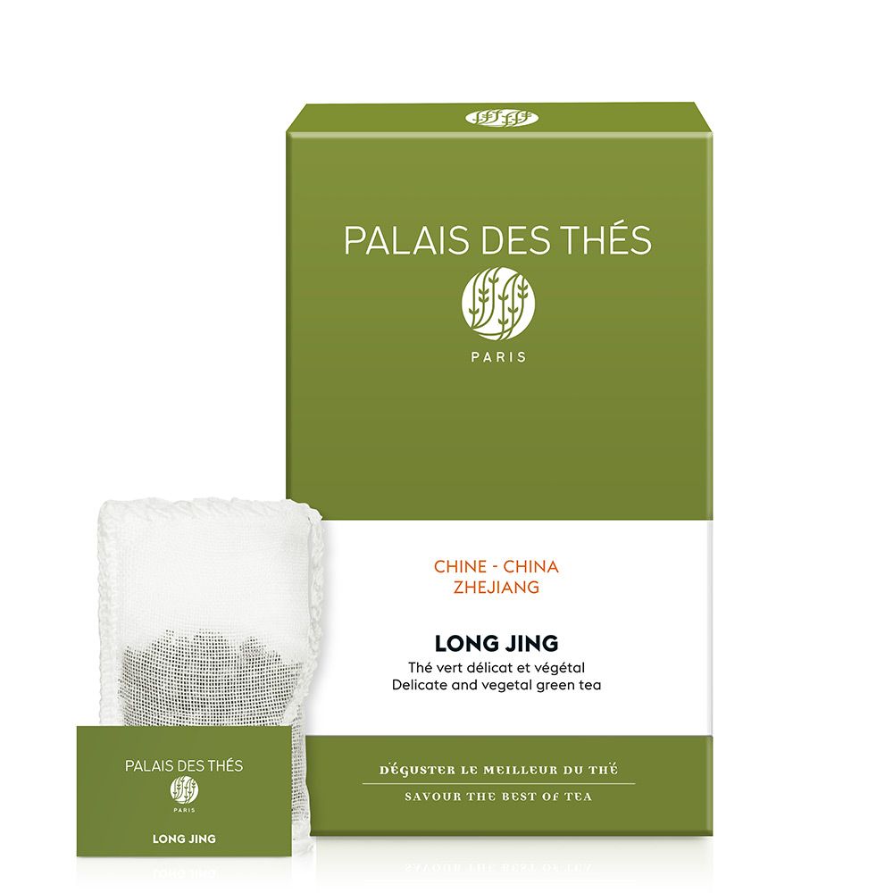 Palais des Thés LONG JING CHINESE GREEN TEA (20 TEA BAGS)