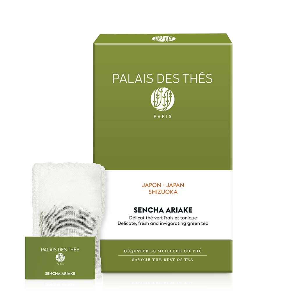 Palais des Thés SENCHA ARIAKE JAPANESE GREEN TEA (20 TEA BAGS)