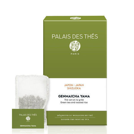 Palais des Thés GENMAICHA YAMA JAPANESE GREEN TEA (20 TEA BAGS)
