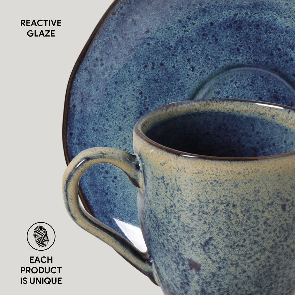 Porto Brasil Cup & Saucer Set of 6
