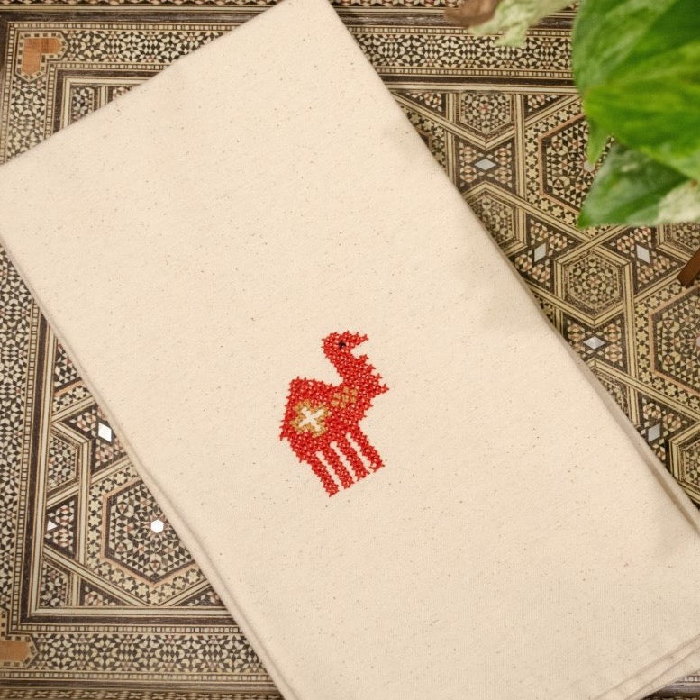 Darzah Tea Towel - Camel