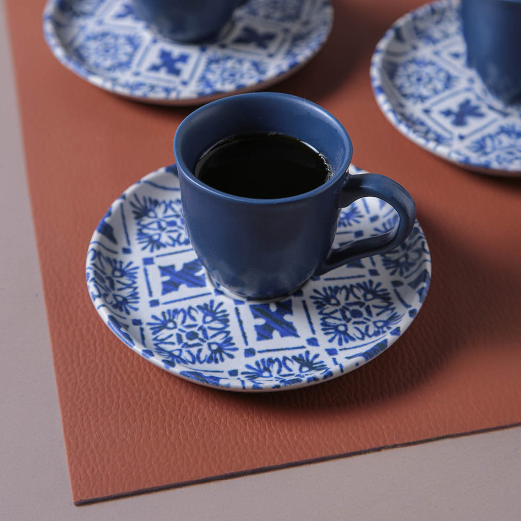 Porto Brasil Cup & Saucer Set of 6