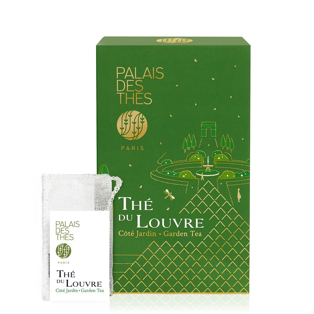 Palais des Thés THÉ DU LOUVRE GARDEN TEA (20 BAGS, GREEN TEA)