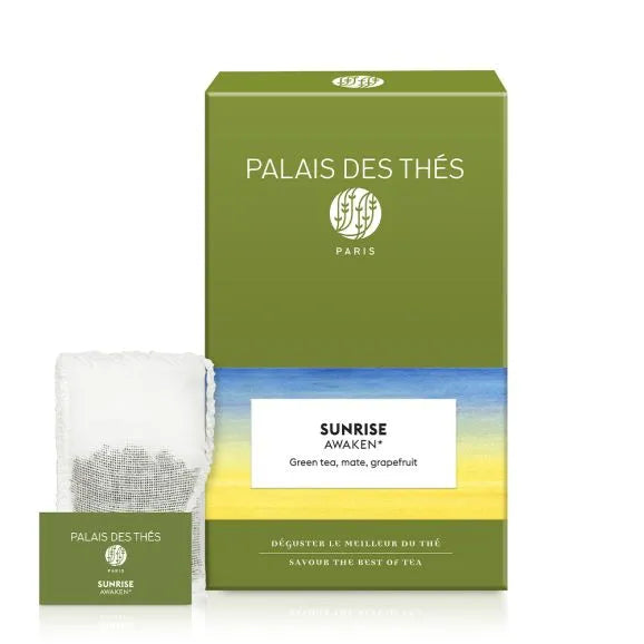 Palais des Thés Sunrise Wake Up Green Tea (20 Tea Bags)