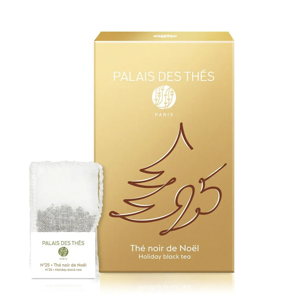 Palais des Thés - Organic Holiday Black Tea (20 Tea Bags, N° 25)