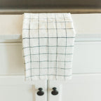Creative Women Stone Washed Linen Tea Towel - Windowpane