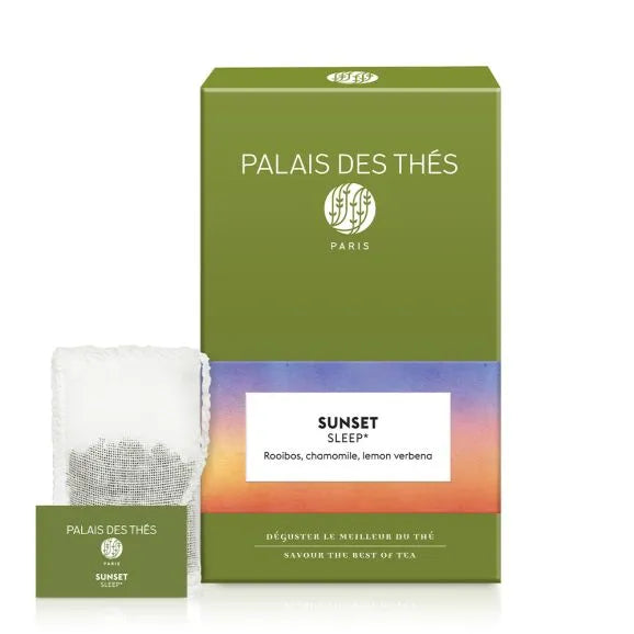 Palais des Thés Sunset Sleep Tea (20 Tea Bags) Herbal Tea