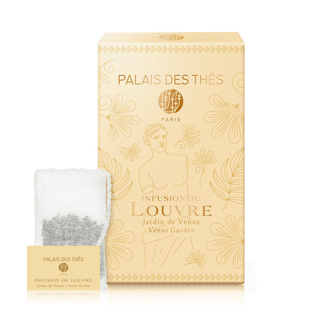 Palais des Thés THÉ DU LOUVRE GARDEN OF VENUS TEA (20 BAGS, HERBAL TEA)