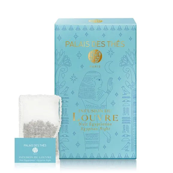 Palais des Thés Thé du Louvre Egyptian Night Tea (20 Bags, Herbal Tea)