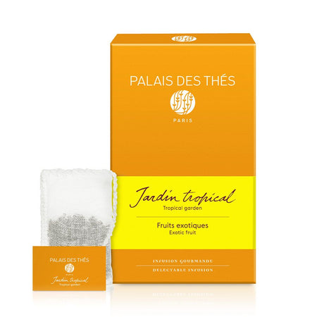 Palais des Thés TROPICAL GARDEN HERBAL TEA (15 TEA BAGS)