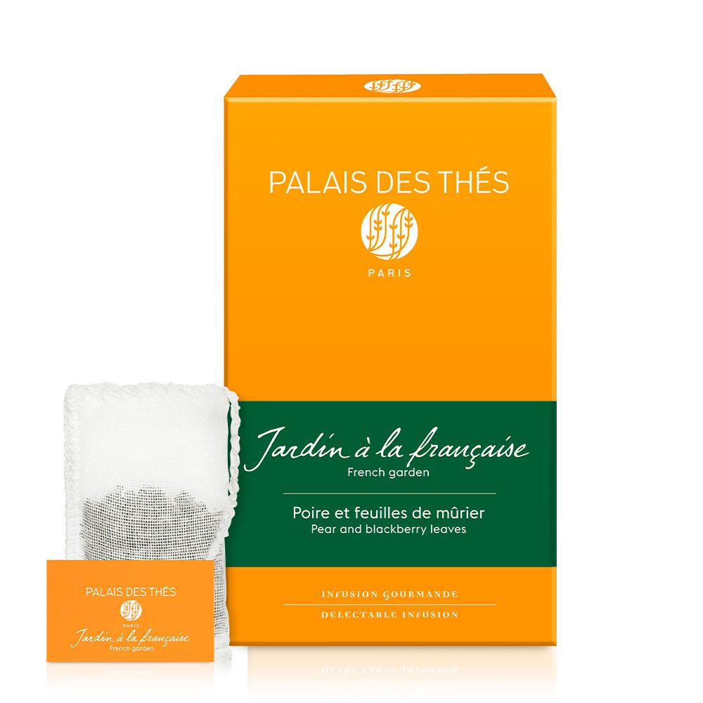 Palais des Thés ORGANIC FRENCH GARDEN HERBAL TEA (15 TEA BAGS)