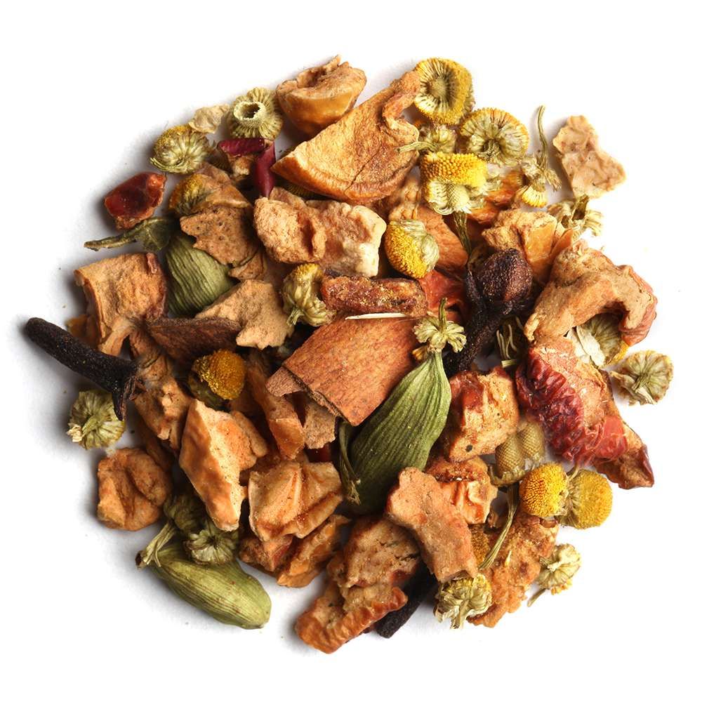 Palais des Thés ORGANIC CHAMOMILE APPLE SPICE HERBAL TEA (20 TEA BAGS, L'HERBORISTE N° 46)