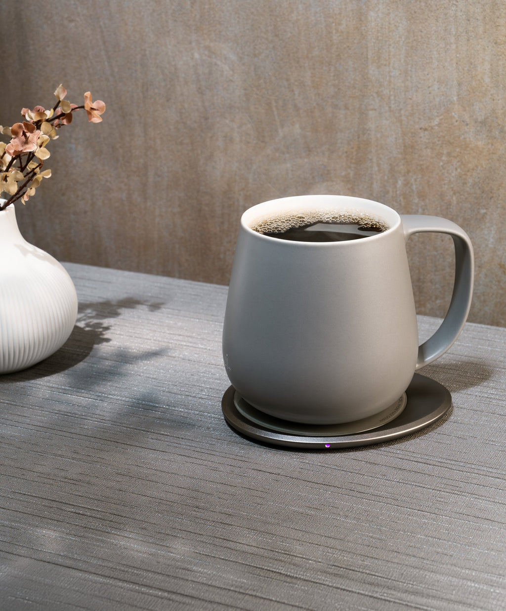 OHOM Ui+ Self-heating Mug Set - Soft Gray