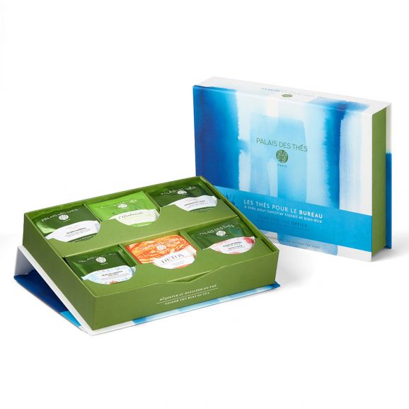 Palais des Thés ASSORTED TEAS FOR THE OFFICE (36 ASSORTMENT GIFT BOX) Green Tea