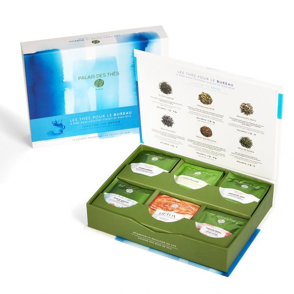 Palais des Thés ASSORTED TEAS FOR THE OFFICE (36 ASSORTMENT GIFT BOX) Green Tea