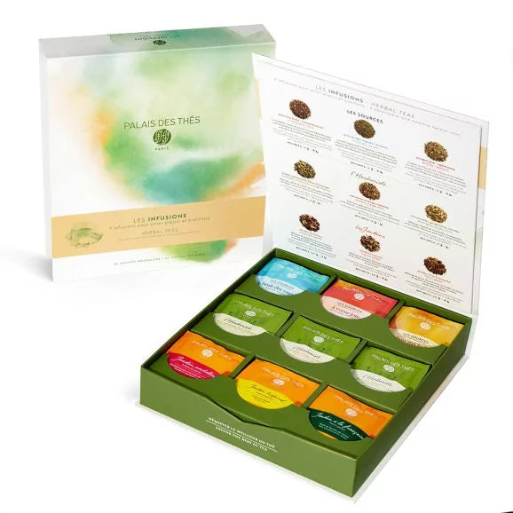 Palais des Thés ASSORTED HERBAL TEAS (45 ASSORTMENT GIFT BOX)