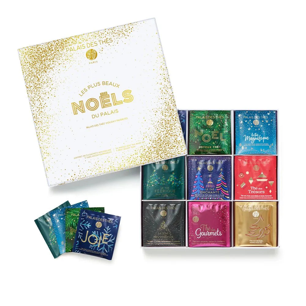 Best of Palais des Thes Holiday Gift Set (54 Assorted Tea Bags) Oolong Tea