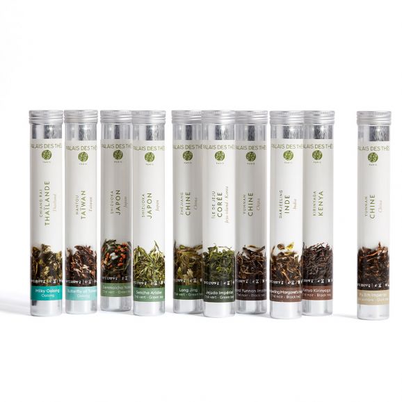 Palais des Thés THE TEA LIBRARY: SINGLE-ESTATE TEAS (10 ASSORTED LOOSE LEAF TEAS) Oolong Tea
