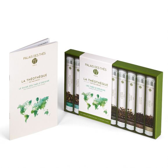 Palais des Thés THE TEA LIBRARY: SINGLE-ESTATE TEAS (10 ASSORTED LOOSE LEAF TEAS) Oolong Tea