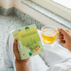 Kathmandu Cosmos (Naturally DECAF | Caffeine Free) by Nepal Tea, displayed in a packaging image for the product.