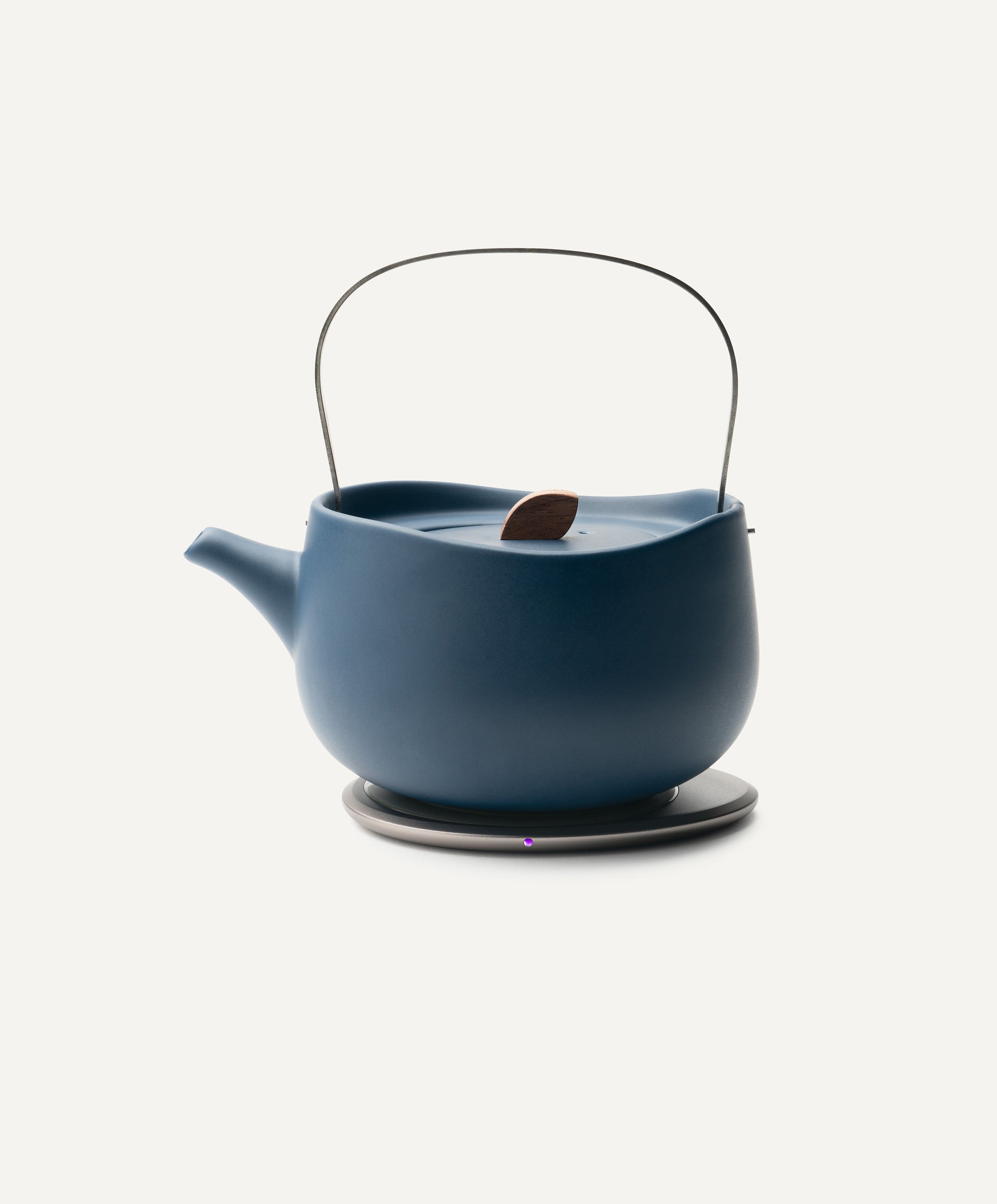Leiph Self-heating Teapot Set Deep Navy | USB Teapot – Taste Of Tea