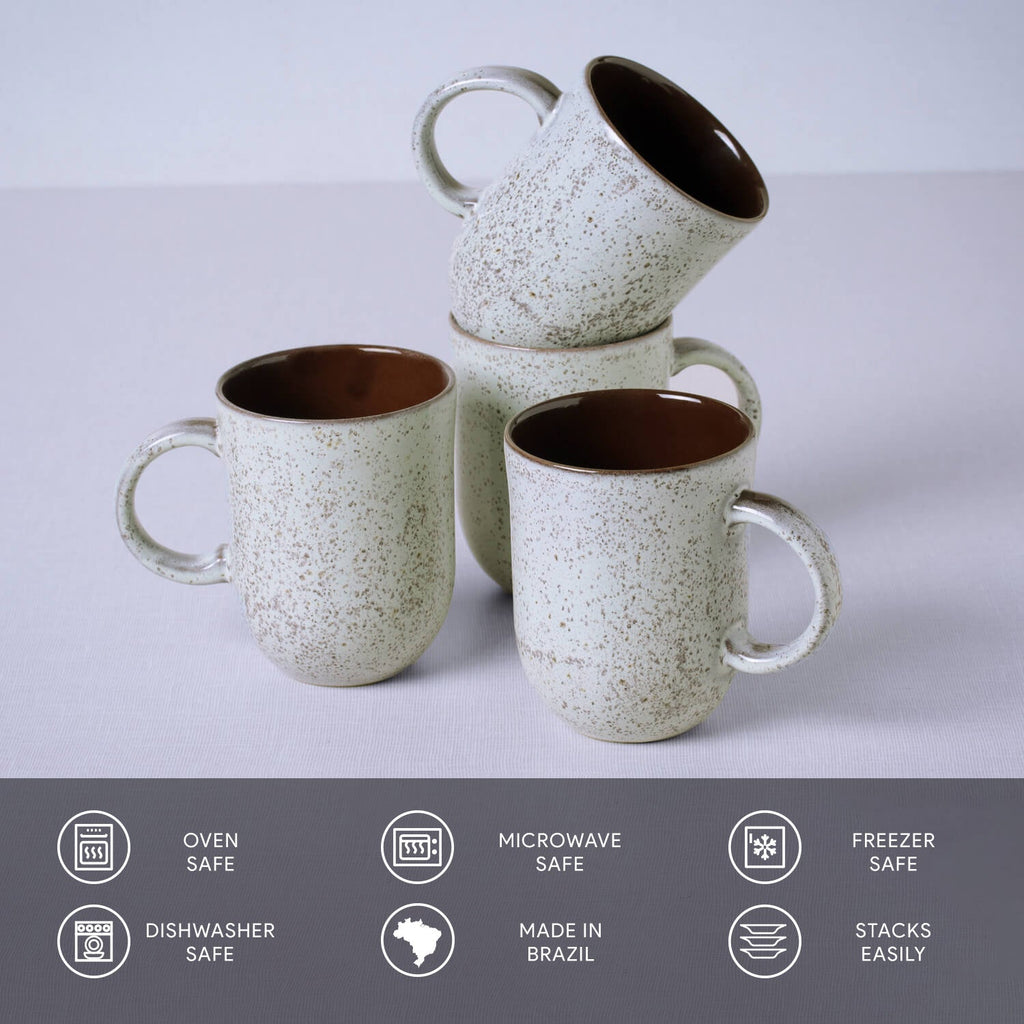 Porto Brasil Coup Mug Set of 4