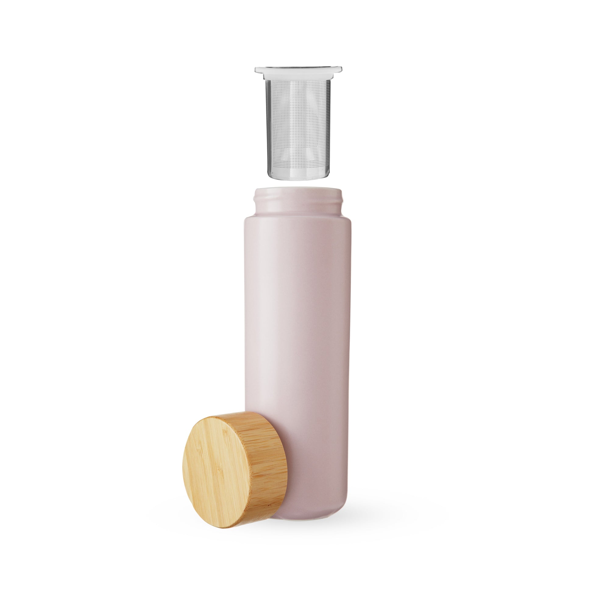 Pinky Up Tatyana Ceramic To-Go Infuser Mug in Lavender