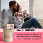 Gardenika Immunity Loose Leaf Herbal Tea, USDA Organic, Kosher, Caffeine-Free - 4 oz (114g)