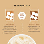 Pinky Up Brown Sugar Boba Tea Sachets in packaging, featuring a design suitable for making boba tea at home.
