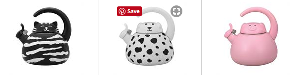 Culinary Teas Animal Whistling Teapot