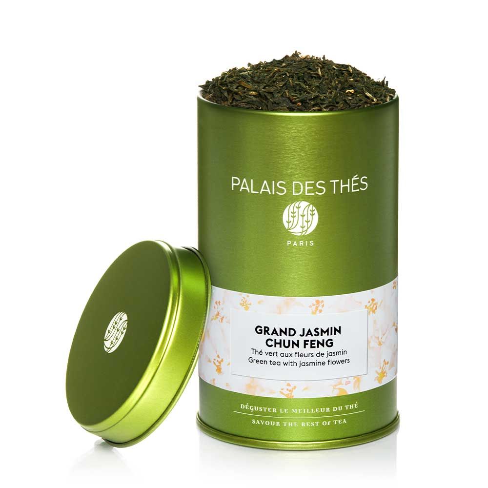 Palais des Thés GRAND JASMINE CHUNG FENG CHINESE GREEN TEA (3.5 OZ TIN)