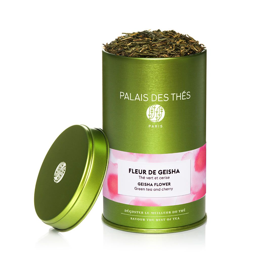 Palais des Thés FLEUR DE GEISHA GREEN TEA (3.5 OZ TIN)