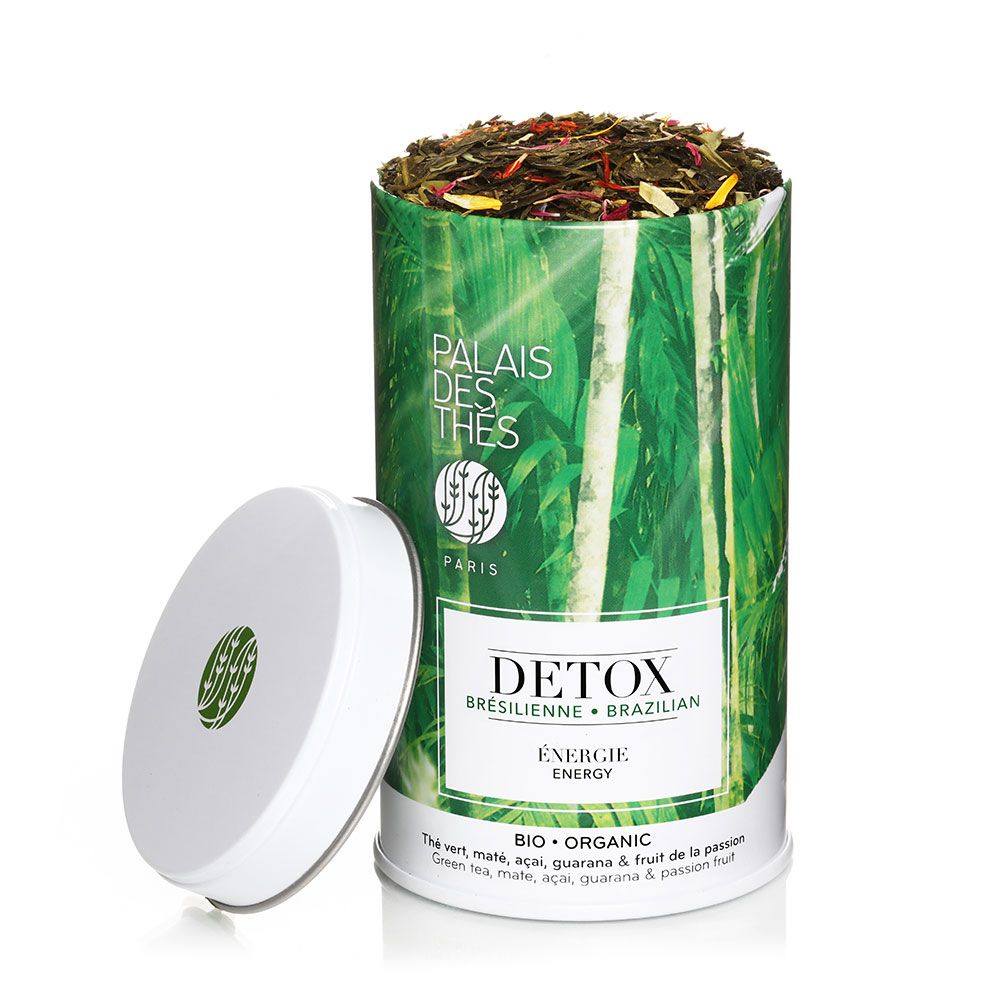 Palais des Thés ORGANIC BRAZILIAN ENERGY DETOX GREEN TEA (3.5 OZ TIN)