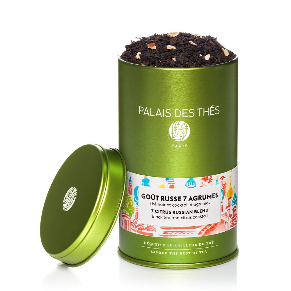 Palais des Thés 7 CITRUS RUSSIAN BLEND BLACK TEA (3.5 OZ TIN)