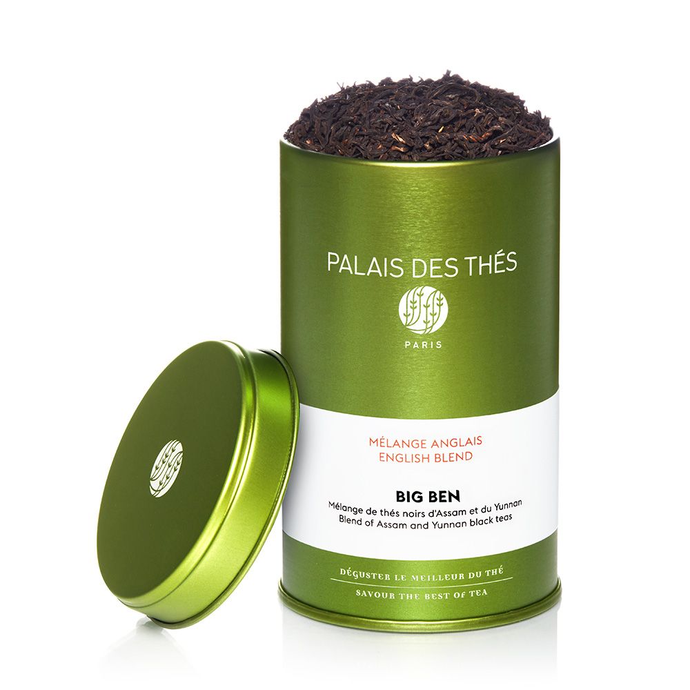 Palais des Thés BIG BEN ENGLISH BREAKFAST BLACK TEA (3.5 OZ TIN, ORGANIC)