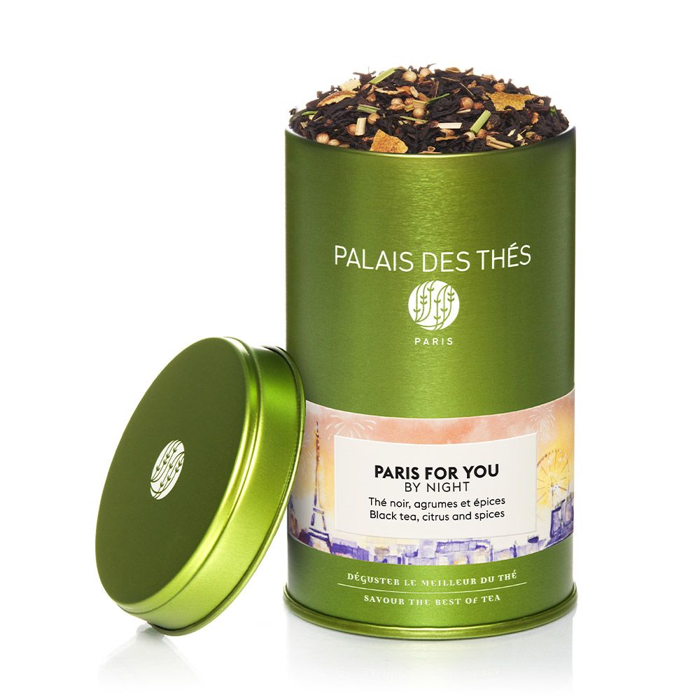 Palais des Thés PARIS FOR HIM BLACK TEA (3.5 OZ TIN, ORGANIC)