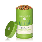Palais des Thés ORGANIC LEMONGRASS GINGER CARROT HERBAL TEA (3.2 OZ TIN, L'HERBORISTE N° 95)