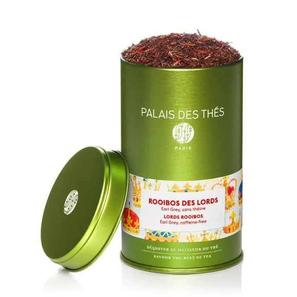 Palais des Thés Rooibos or Lords Earl Grey Tea (3.5 oz Tin)