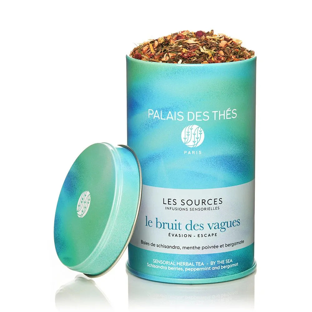 Palais des Thés - Organic 'by the Sea' Escape Herbal Tea (3.2 oz Tin)