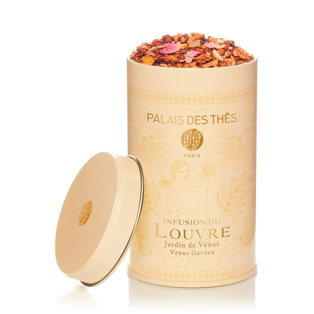 Palais des Thés THÉ DU LOUVRE GARDEN OF VENUS TEA (5.3 OZ TIN, HERBAL TEA)