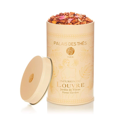 Palais des Thés THÉ DU LOUVRE GARDEN OF VENUS TEA (5.3 OZ TIN, HERBAL TEA)