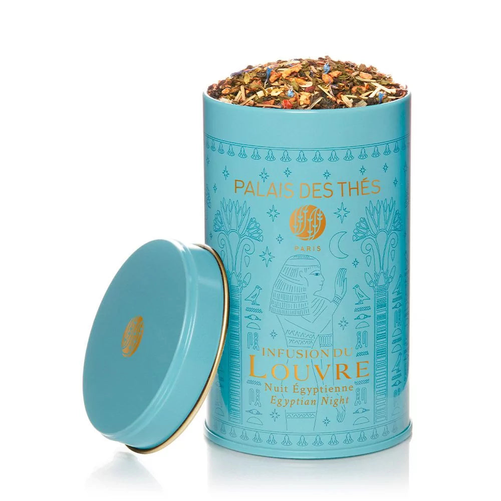 Palais des Thés THÉ DU LOUVRE EGYPTIAN NIGHT TEA (2.9 OZ TIN, HERBAL TEA)
