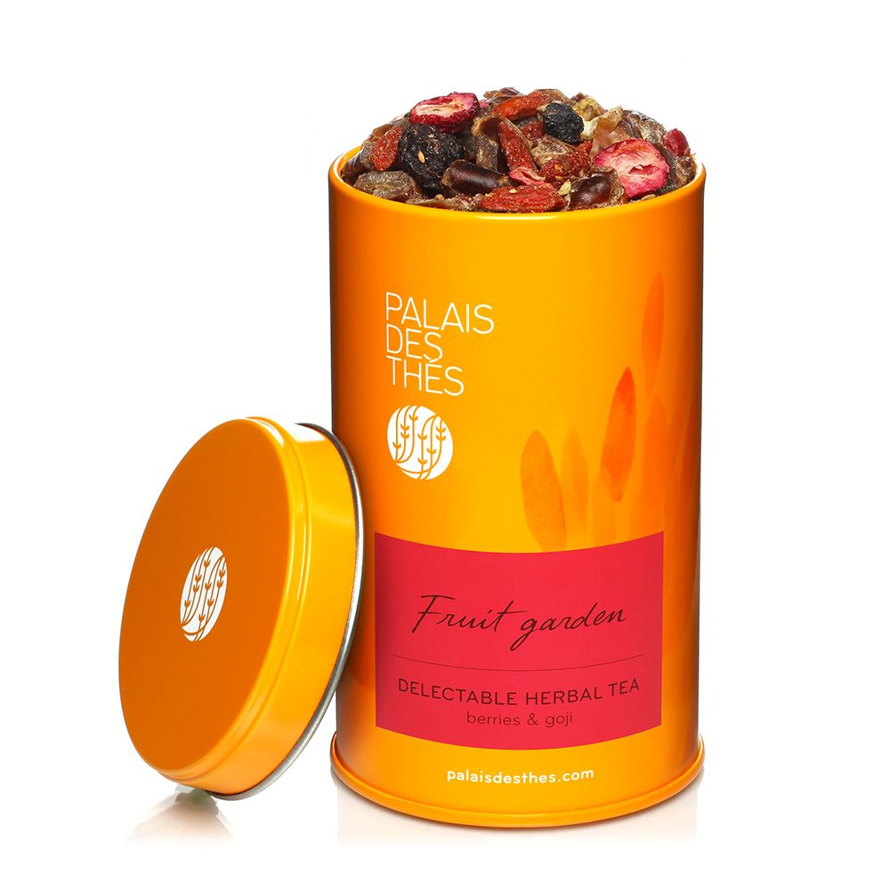 Palais des Thés FRUIT GARDEN HERBAL TEA (7.0 OZ TIN)