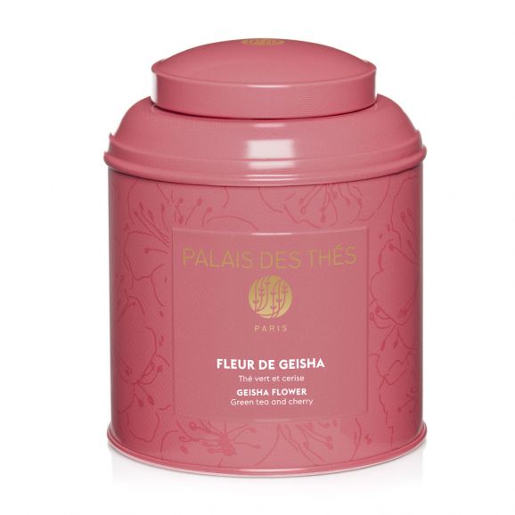 Palais des Thés FLEUR DE GEISHA GREEN TEA & CHERRY BLOSSOM (3.5 OZ TIN)