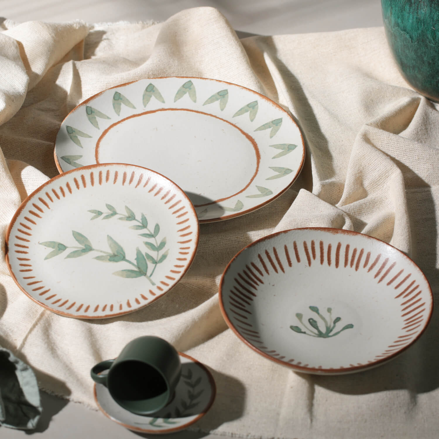 Porto Brasil Cup & Saucer Set of 6