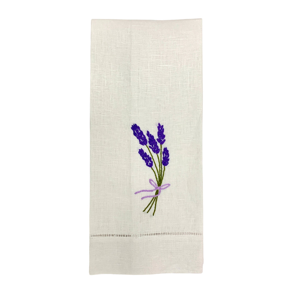 Lavender Sprig Tea Towel